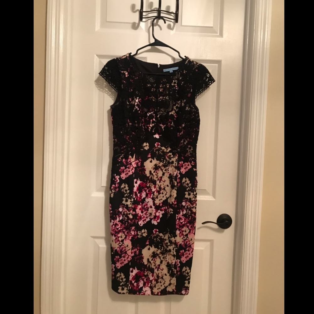 Antonio Melani floral lace dress